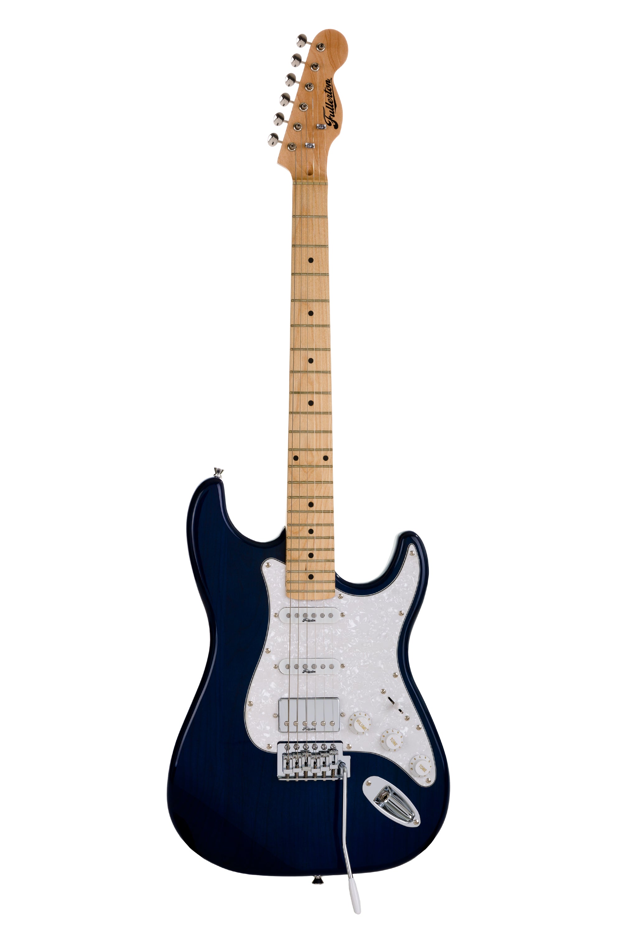Electric Guitar ST-01-TDB-HSS Transparent Dark Blue