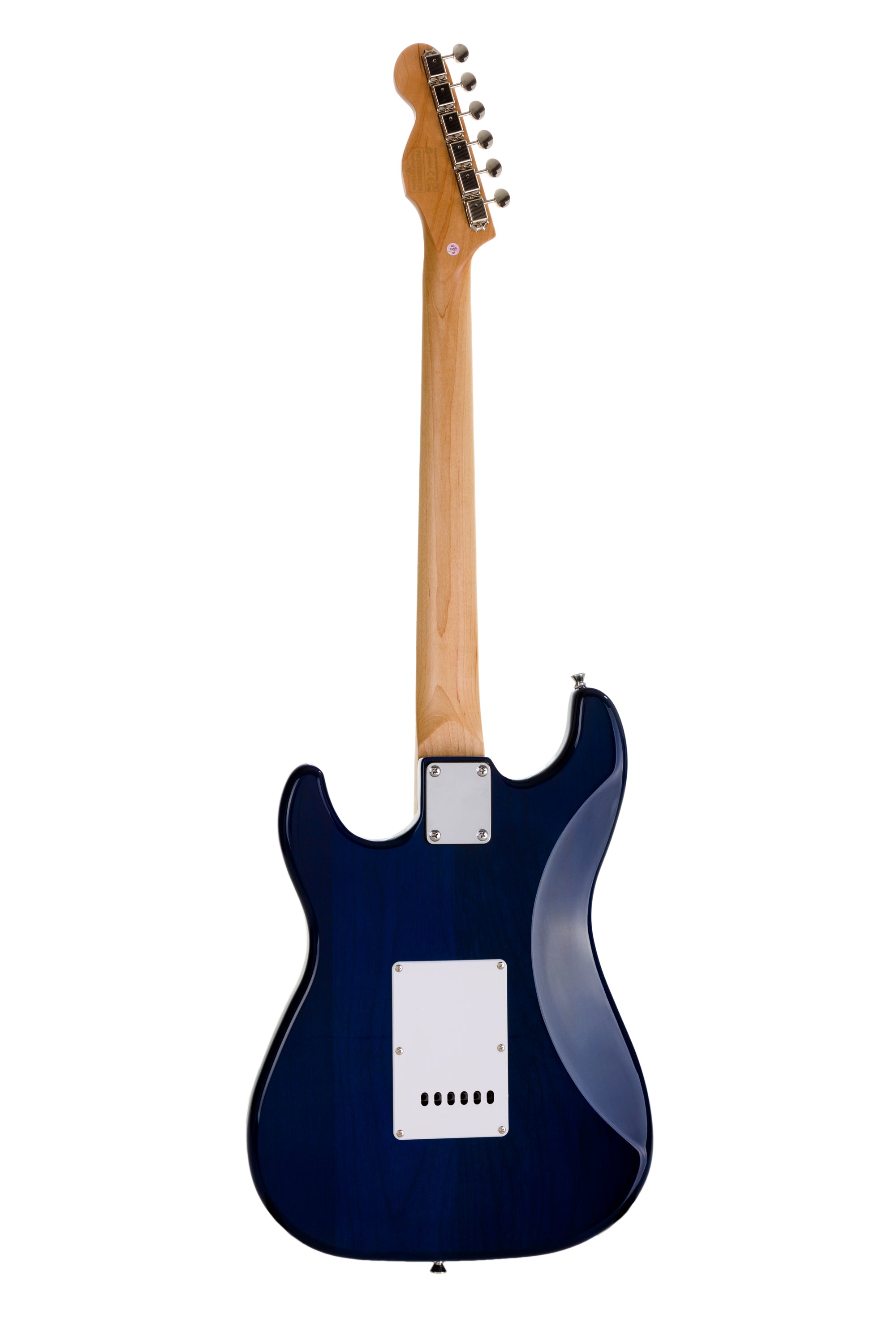 Electric Guitar ST-01-TDB-HSS Transparent Dark Blue