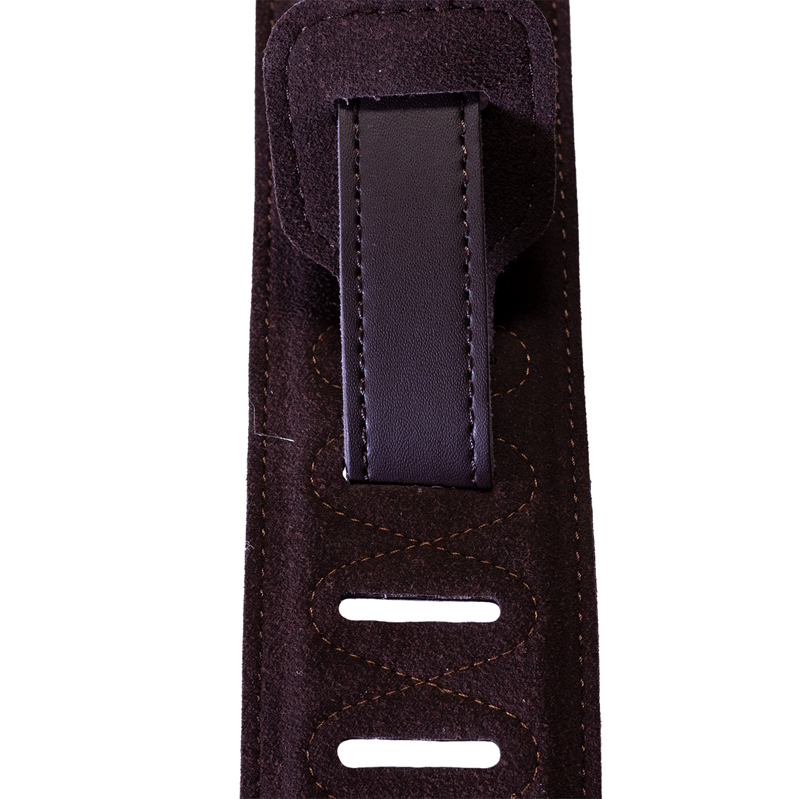 Gitarrengurt Extra Lang Braun