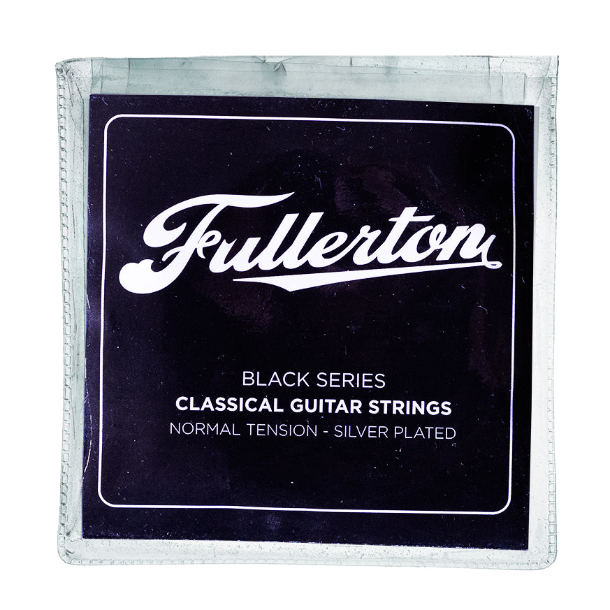 Klassische Gitarrensaiten versilberte Nylon Black Series Nylon