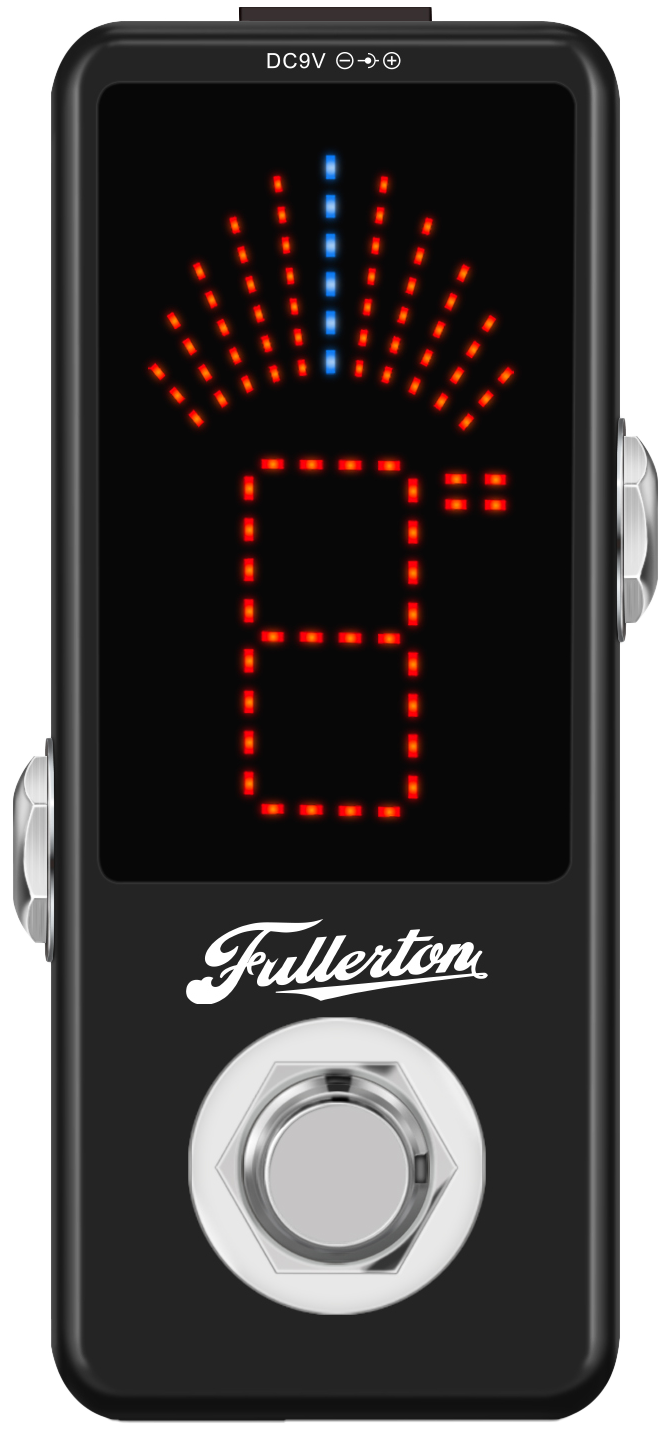 Gitarre Effektpedal Tuner